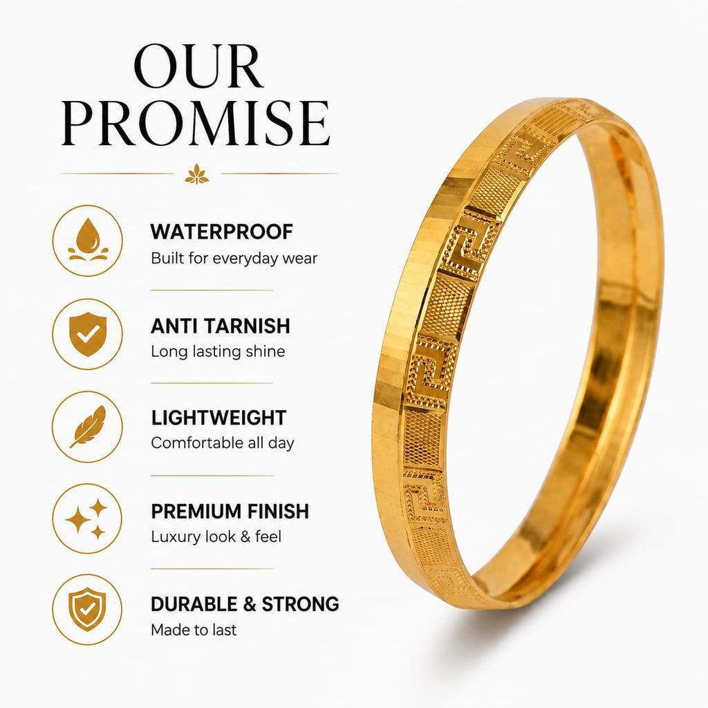 Luxury Gold Men's Kada